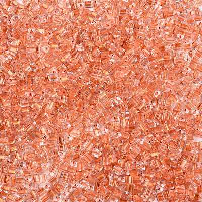 6/0 Transparent Inside Colours Glass Seed Beads SEED-N006-003G-1