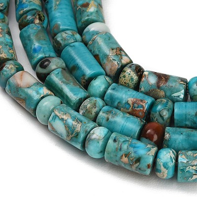 Dyed Synthetic Imperial Jasper Beads Strands GG-CBAA20A-02A-1