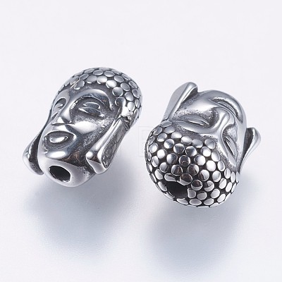 304 Stainless Steel Beads STAS-I069-35AS-1