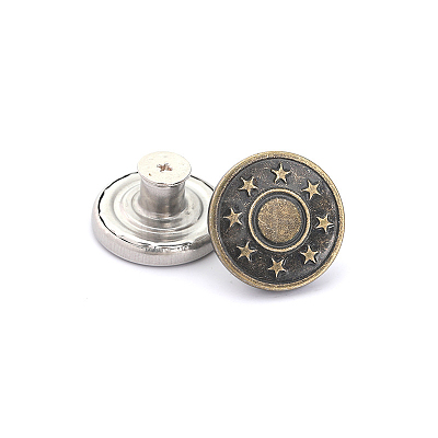 Alloy Button Pins for Jeans PURS-PW0009-01H-02AB-1