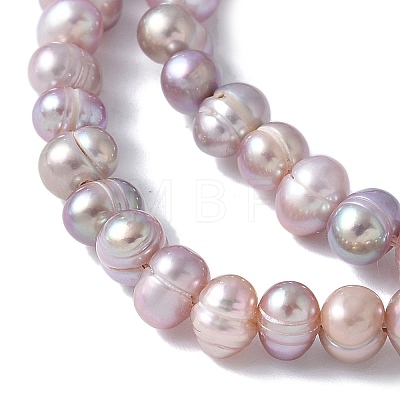 Natural Cultured Freshwater Pearl Beads Strands PEAR-I007-07M-02-1