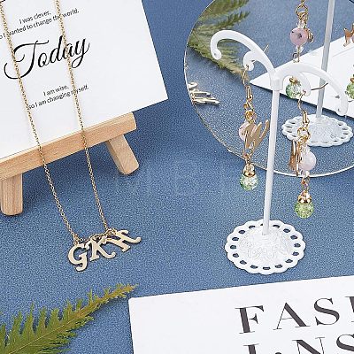 304 Stainless Steel Pendants STAS-UN0012-74G-1