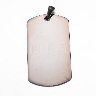 304 Stainless Steel Pendants STAS-G077-01B-1