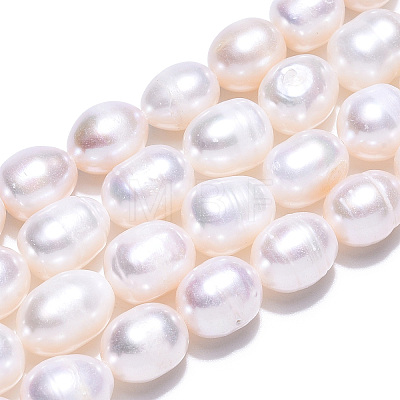 Natural Cultured Freshwater Pearl Beads Strands PEAR-L001-C-03-1