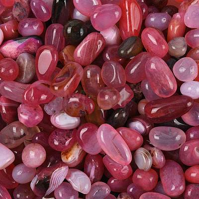 Dyed & Heated Natural Agate Beads G-J402-04B-05-1