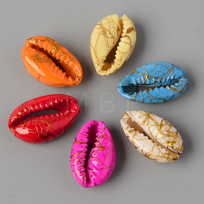 Natural Cowrie Shell Beads X-SSHEL-N0232-08-1