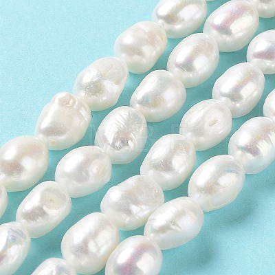 Natural Cultured Freshwater Pearl Beads Strands PEAR-Z002-13-1