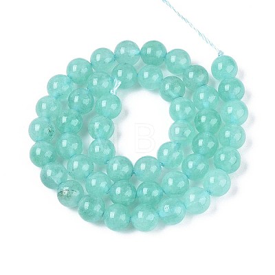 Natural Quartz Beads Strands G-T144-8mm-10B-1