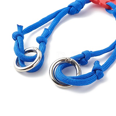 Polyester & Spandex Cord Bracelet Sets BJEW-JB06367-1