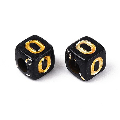 Opaque Acrylic Beads SACR-T035-20O-1