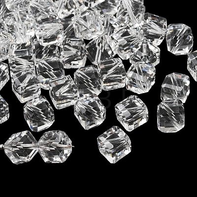 Imitation Austrian Crystal Beads SWAR-F069-7x7mm-01-1