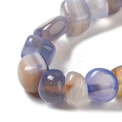 Natural Agate Beads Strands G-H295-B01-10-1