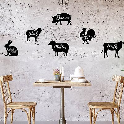 PVC Wall Stickers DIY-WH0377-074-1