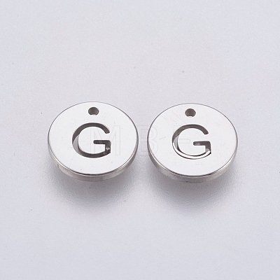 304 Stainless Steel Charms STAS-P212-15P-07-1