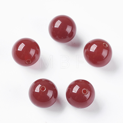 Natural Carnelian Beads G-K275-12-8mm-1
