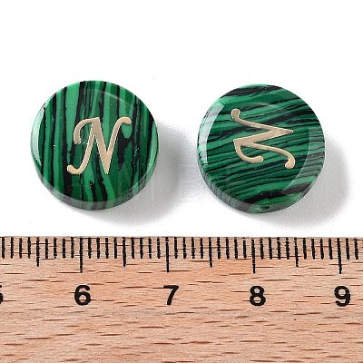 Synthetic Malachite Beads G-A238-01N-1