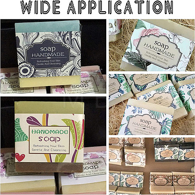 Fruit Pattern Soap Paper Tag DIY-WH0399-021-1