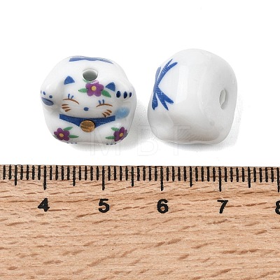 Handmade Porcelain Beads PORC-G015-03B-1