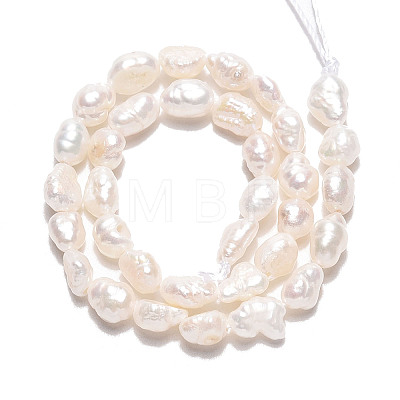Natural Cultured Freshwater Pearl Beads Strands PEAR-N014-03H-01-1