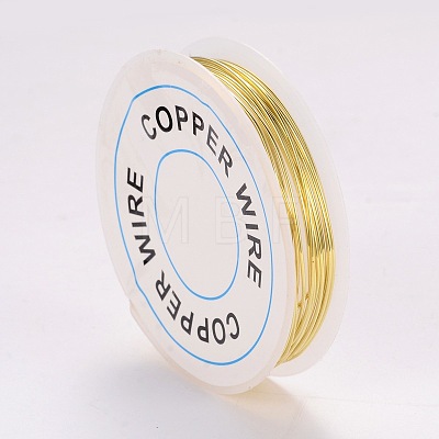 Round Copper Jewelry Wire X-CWIR-CW0.8mm-07-1