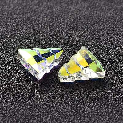 Glass Rhinestone Cabochons RGLA-P034-02B-1