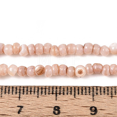 Natural Freshwater Shell Dyed Beads Strands SHEL-T020-29B-05-1