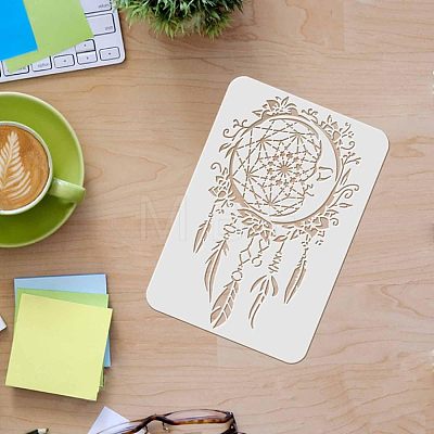 Large Plastic Reusable Drawing Painting Stencils Templates DIY-WH0202-126-1