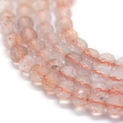 Natural Strawberry Quartz Beads Strands G-D0013-09-1