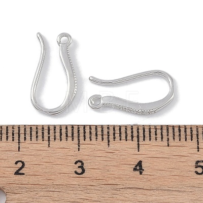 Brass Earring Hooks KK-U008-05P-1