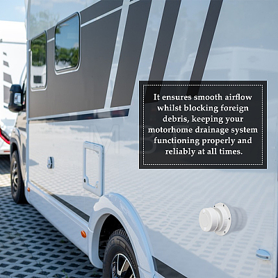 Aluminum RV Roof Vent Cap Replacement Kit AJEW-WH0752-911-1