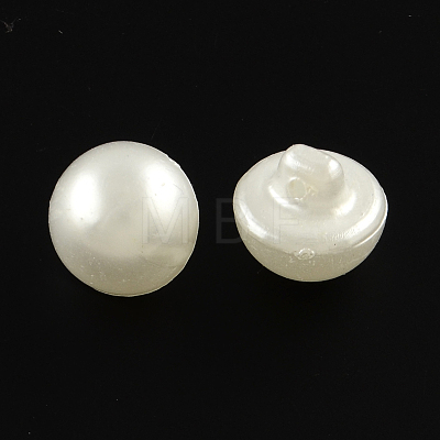 1-Hole Acrylic Shank Buttons BUTT-R034-062-1