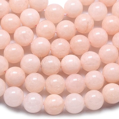 Natural Malaysia Jade Beads Strands G-L645-A01-8mm-14-1