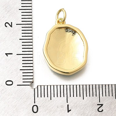 Rack Plating Brass Enamel Pendants KK-L225-029G-04-1