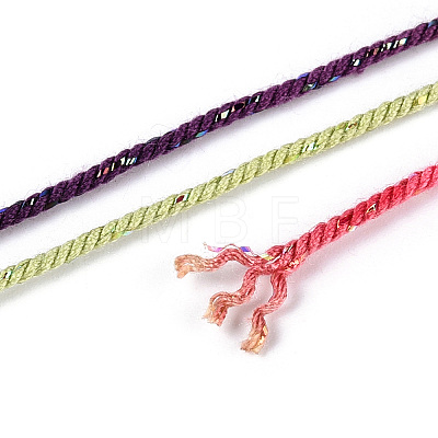 27M Segment Dyed Round Polyester Twisted Cords OCOR-N009-02A-17-1