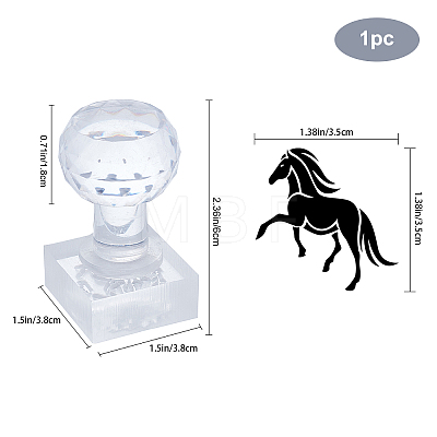 Plastic Stamps DIY-WH0350-068-1