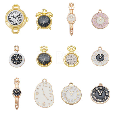 50 Pcs Alloy Enamel Pendants ENAM-TA0003-76-1