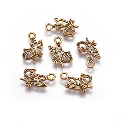 Tibetan Style Alloy Pendants X-TIBEP-A100603-G-LF-1