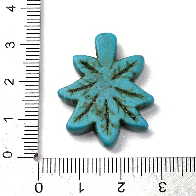 Synthetic Turquoise Pendants G-C147-04F-1