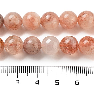 Natural Sunstone Beads Strands G-P488-04C-01-1