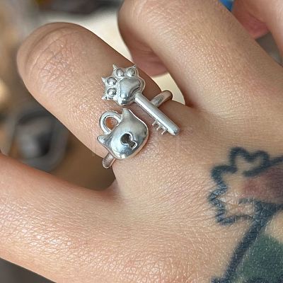 Alloy Cuff Open Rings for Women WGDF1DA-01-1