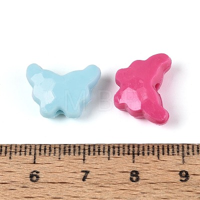 Opaque Acrylic Beads SACR-T017-71M-1