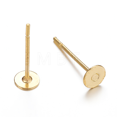 Stud Earring Findings X-KK-C2904-G-1