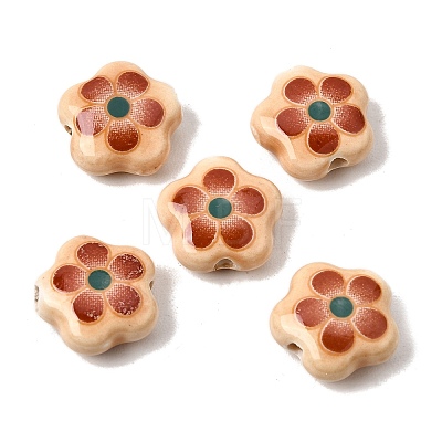 Vintage Handmade Porcelain Beads PR-CBA90CF-01-1