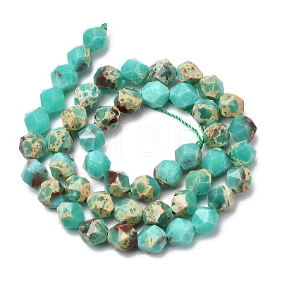 Synthetic Shoushan Stone Beads Strands G-Z119-A01-02A-1