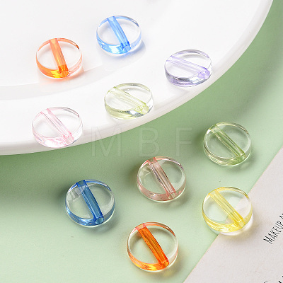 Transparent Acrylic Beads X-TACR-S154-09A-1