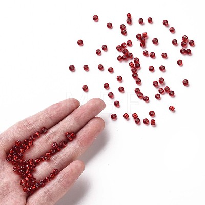 6/0 Glass Seed Beads SEED-US0003-4mm-25-1