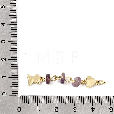 Ocean Natural Amethyst Chip Pendants GG-CBA3401-02G-03-1
