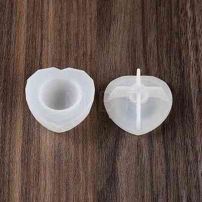 Heart DIY Candle Cup Silicone Molds DIY-Q037-11D-1