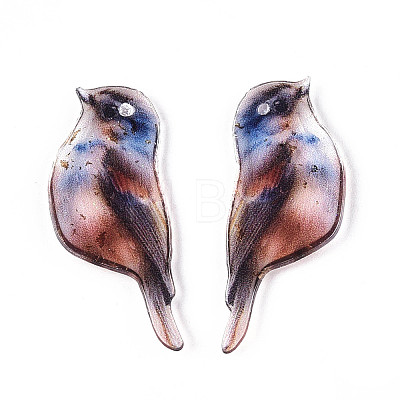 Epoxy Resin Pendants RESI-N045-01A-1