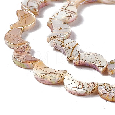 Drawbench Style Natural Freshwater Shell Beads Strands X-SHEL-F003-05-1